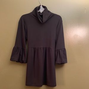 AB Studio Peasant sleeve, turtleneck top